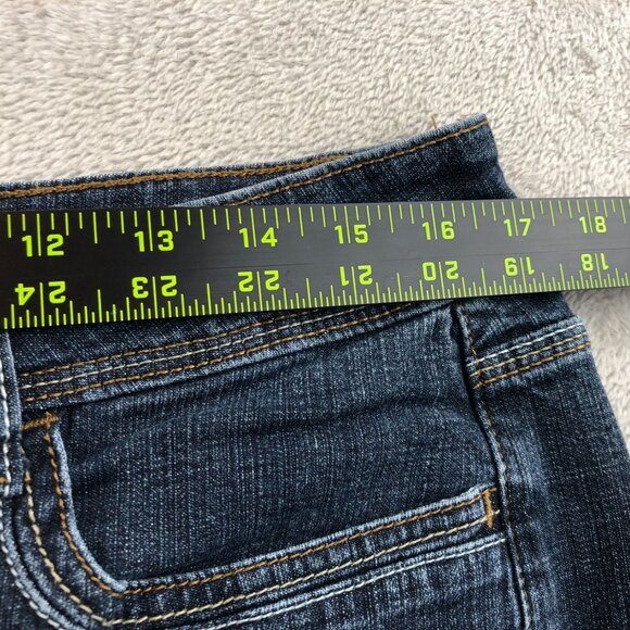 Riders By Lee Womens Jeans Size 34W Measured Bootcut Blue Denim Casual Classic - Picture 5 of 16